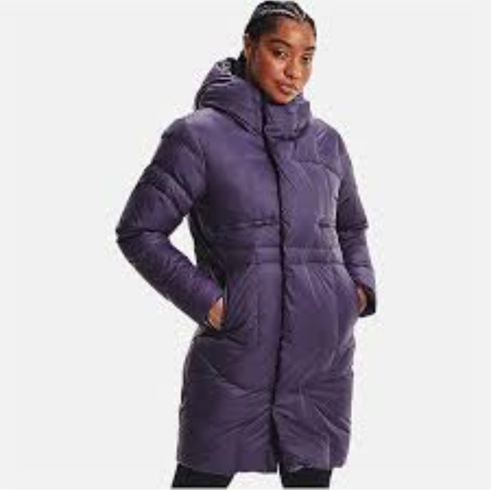 Under armor ua 600 purple coat
